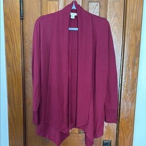 Athleta pranayama restore rib wrap open front cardigan